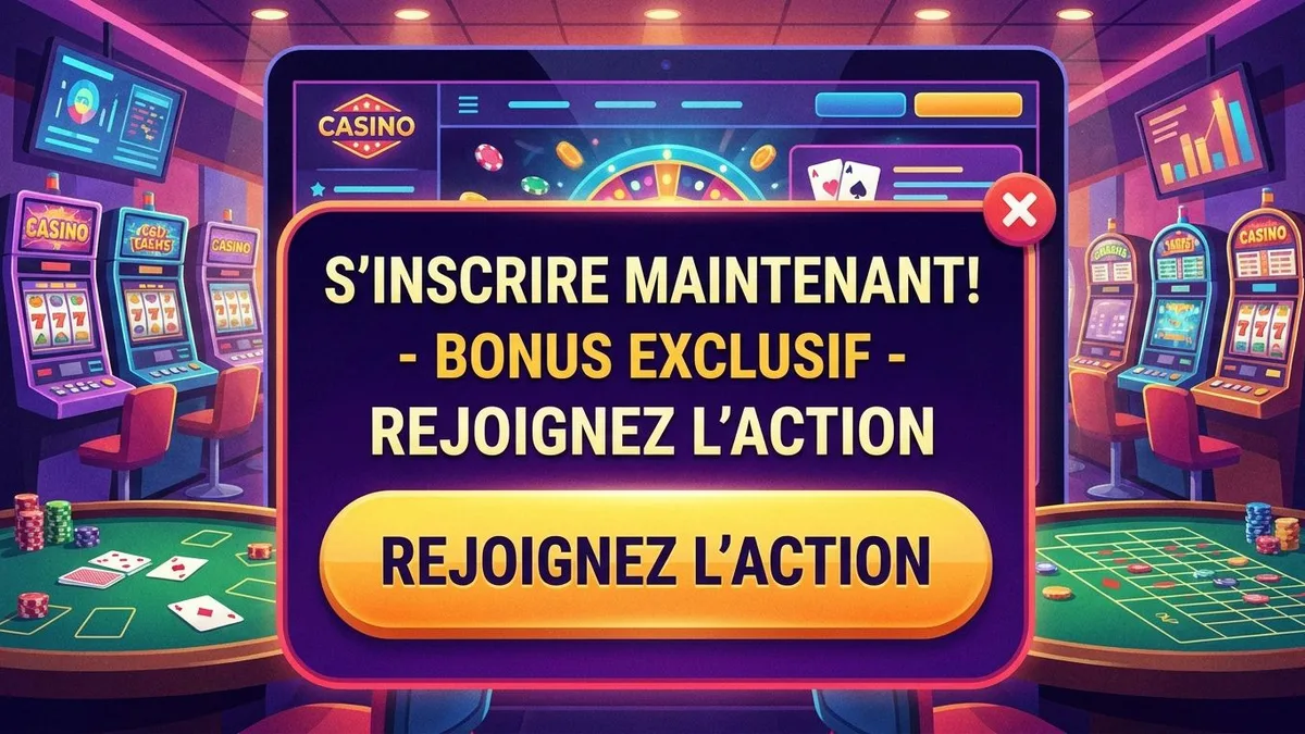 Inscription avec bonus